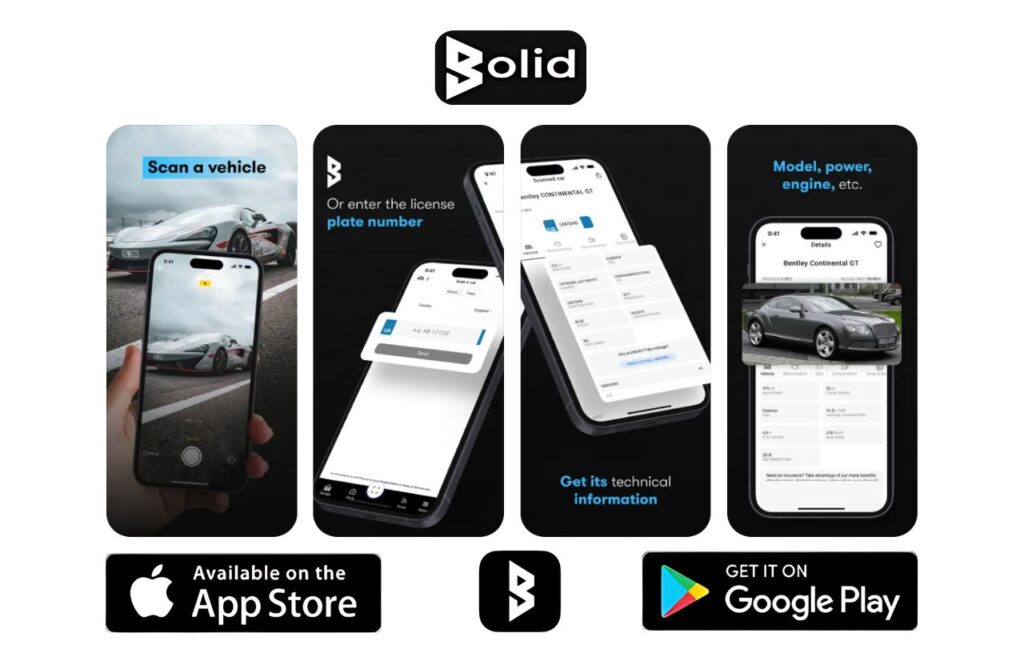 Bolid – Vehicle Info & Plate Scanner